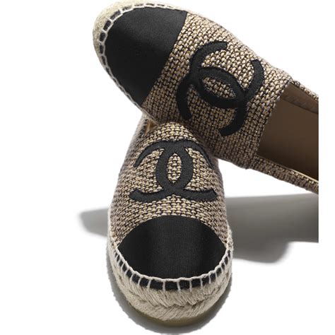 chanel beige fabric espadrilles|chanel espadrilles for cheap.